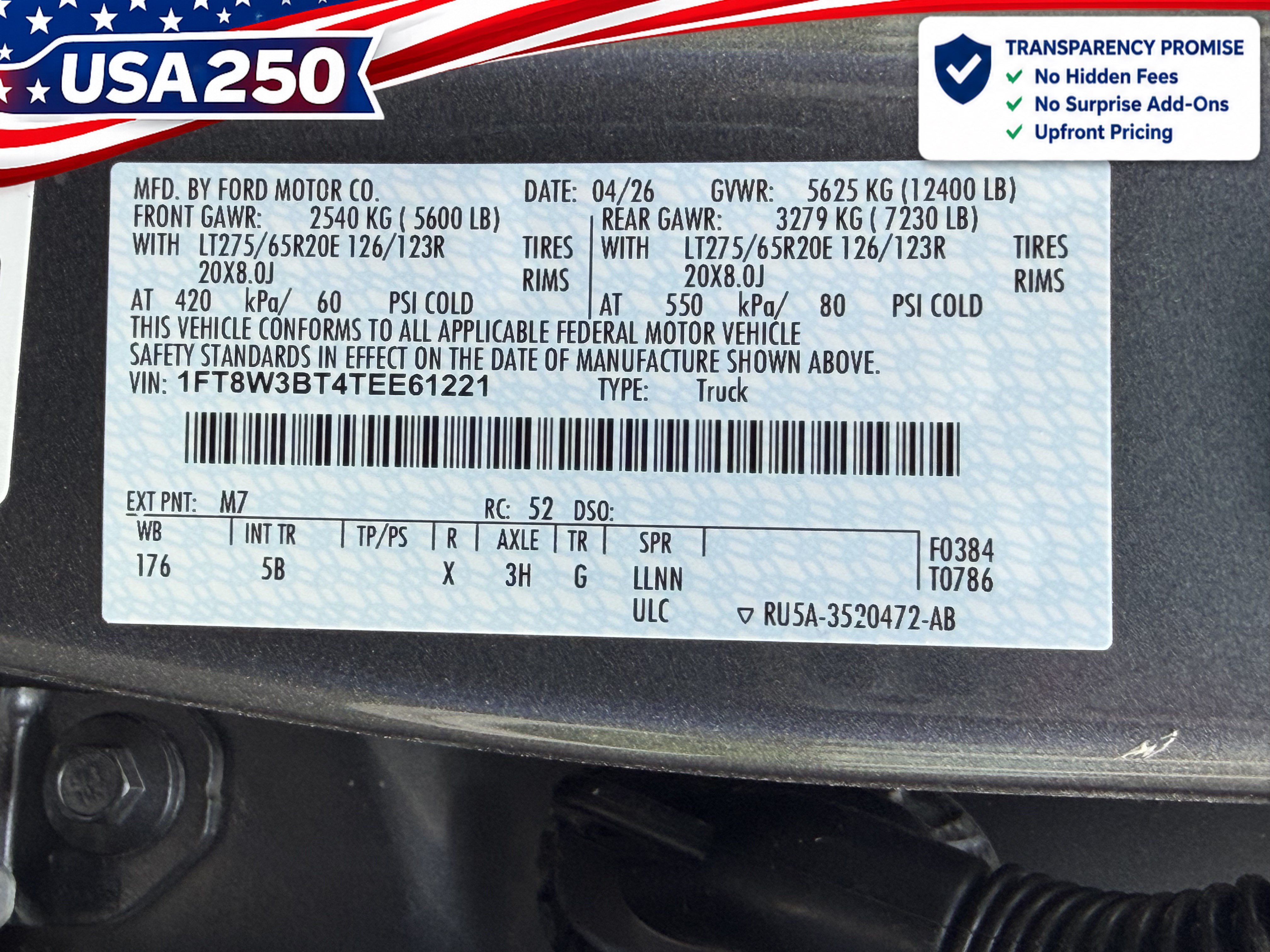 New 2026 Ford F350 Lariat w/ Black Appearance Package AWD/4WD image 26