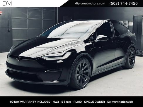 Used 2022 Tesla Model X Plaid AWD/4WD image 1
