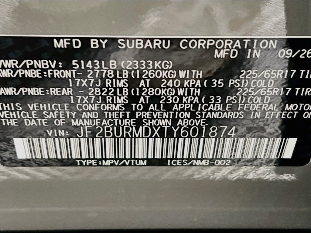 New 2026 Subaru Outback Wilderness AWD/4WD image 24