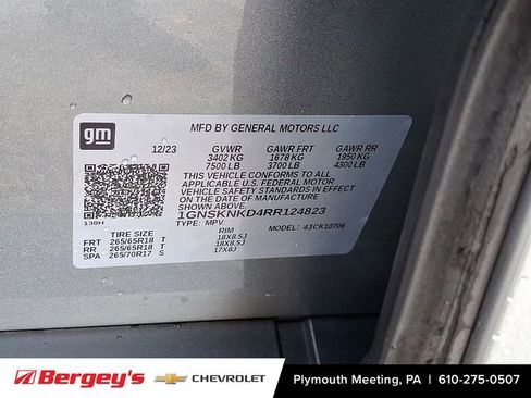 Certified 2024 Chevrolet Tahoe LT image 41