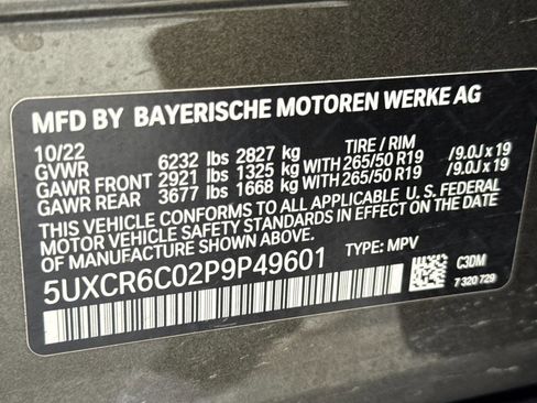 Used 2023 BMW X5 xDrive40i w/ Climate Comfort Package image 19