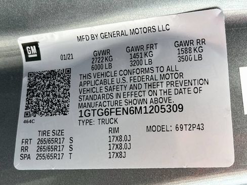 Used 2021 GMC Canyon AT4 w/ Driver Alert Package AWD/4WD image 30