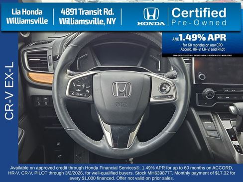 Certified 2021 Honda CR-V EX-L image 14