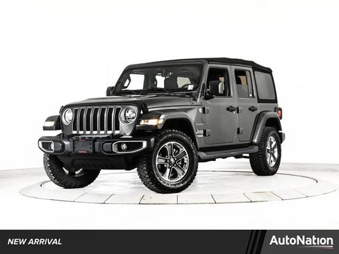 Used 2018 Jeep Wrangler Unlimited Sahara image 1