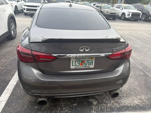 Used 2018 INFINITI Q50 Red Sport 400 w/ Cargo Package (L95) RWD image 4