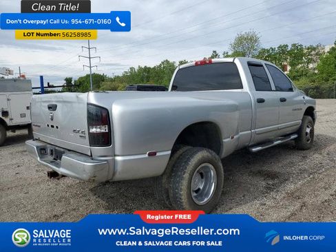 Used 2006 Dodge Ram 3500 Truck SLT AWD/4WD image 4