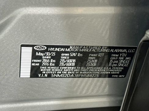 Certified 2023 Hyundai Santa Fe SEL w/ Cargo Package AWD/4WD image 37