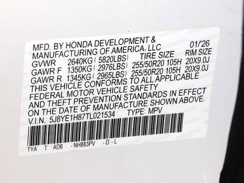 Certified 2026 Acura MDX SH-AWD w/ Advance Package image 42