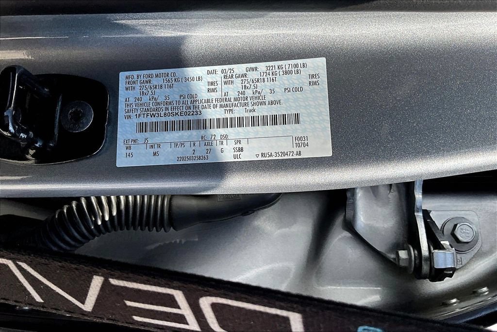 Used 2025 Ford F150 XLT w/ Equipment Group 301A Standard AWD/4WD image 22