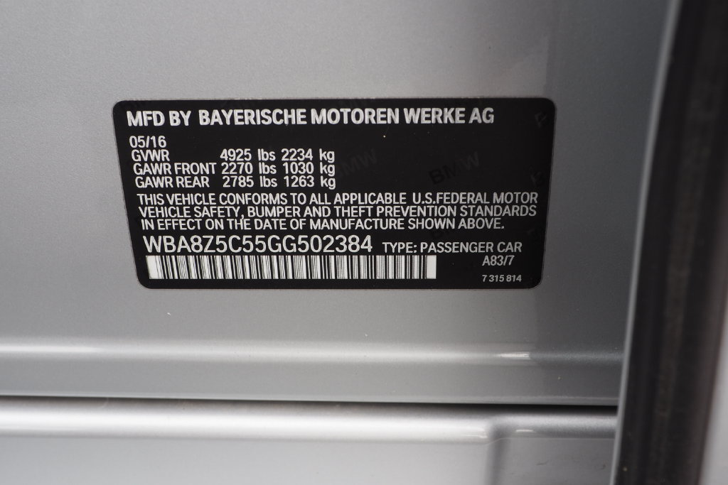 Used 2016 BMW 328i Gran Turismo xDrive AWD/4WD image 30