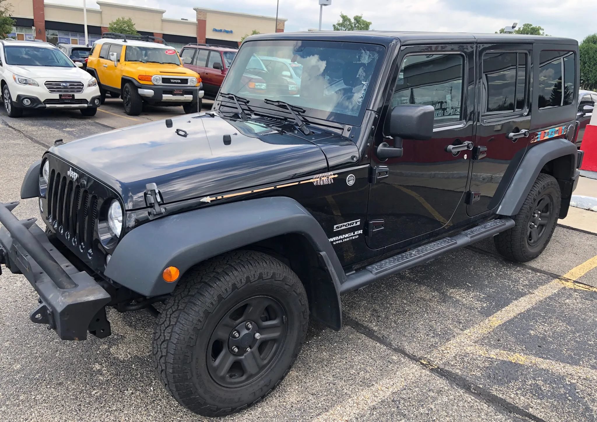 Used 2015 Jeep Wrangler Unlimited Sport w/ Mopar Black Appearance Group AWD/4WD image 22