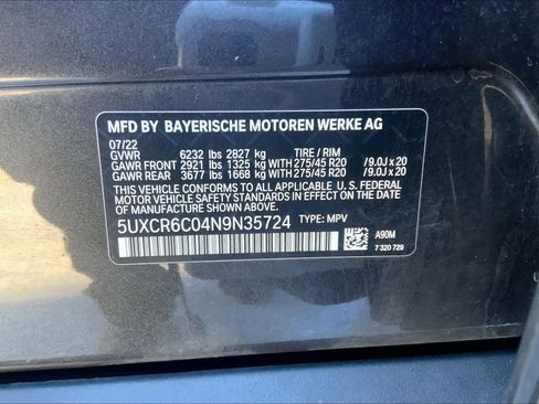 Certified 2022 BMW X5 xDrive40i w/ Premium Package image 33