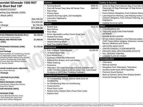 New 2026 Chevrolet Silverado 1500 RST w/ RST All Star Premium Package AWD/4WD image 4