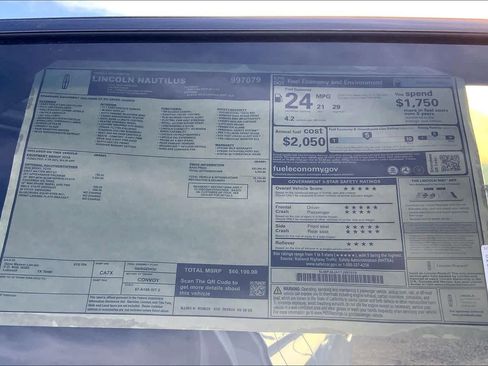 New 2026 Lincoln Nautilus Premier w/ Jet Appearance Package image 22