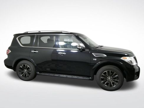 Used 2019 Nissan Armada Platinum w/ Captain's Chairs Package AWD/4WD image 2