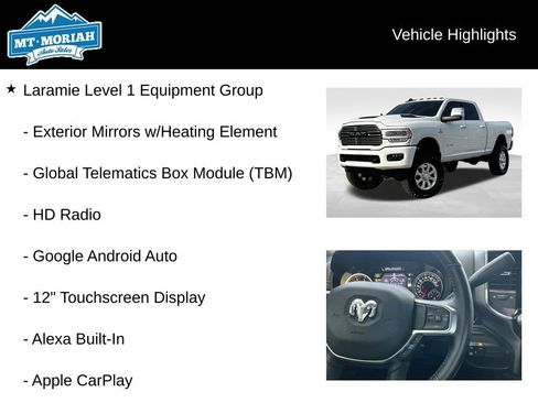 Used 2024 RAM 2500 Laramie w/ Sport Appearance Package AWD/4WD image 20