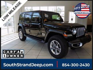Used 2022 Jeep Wrangler Unlimited Sahara w/ LED Lighting Group AWD/4WD video 1