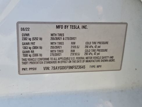 Used 2022 Tesla Model Y Performance image 38