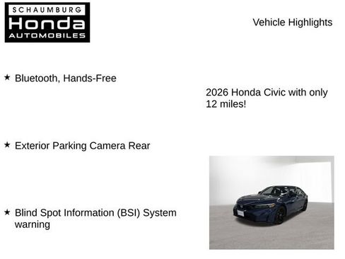 New 2026 Honda Civic Sport image 8