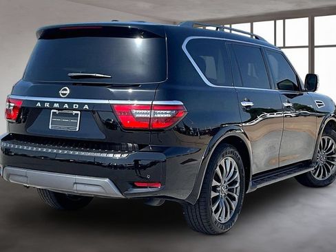 Used 2023 Nissan Armada Platinum w/ Captain's Chairs Package AWD/4WD image 2