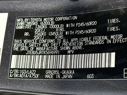 Used 2019 Toyota 4Runner Limited AWD/4WD image 31