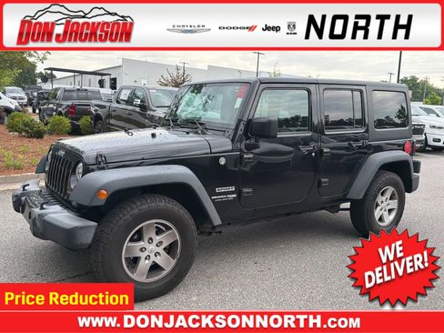 Used 2018 Jeep Wrangler Unlimited Sport S AWD/4WD image 1
