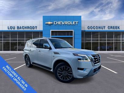 Used 2022 Nissan Armada Platinum w/ Captain's Chairs Package