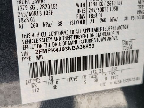 Used 2022 Ford Edge SEL w/ Sport Appearance Package AWD/4WD image 14