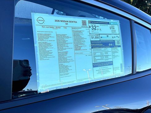 New 2026 Nissan Sentra SR w/ SR Premium Package FWD image 14
