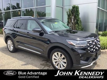 Certified 2025 Ford Explorer Platinum w/ LUX Leather Package