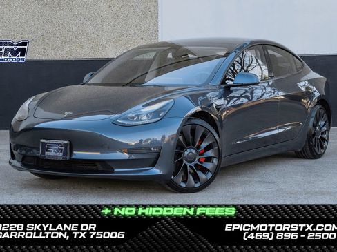 Used 2023 Tesla Model 3 Performance image 1