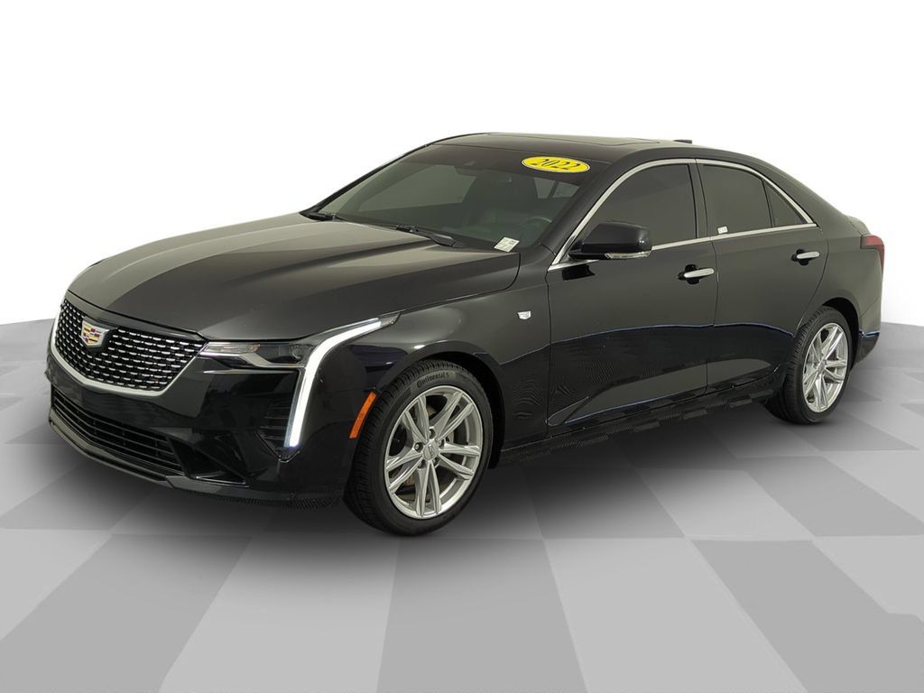 Used 2022 Cadillac CT4 Luxury w/ Sun And Sound Package RWD image 1
