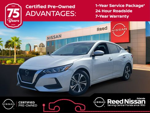 Certified 2023 Nissan Sentra SV w/ All-Weather Package FWD image 1