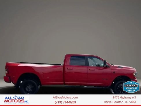 Used 2022 RAM 3500 Lone Star w/ Night Edition AWD/4WD image 8