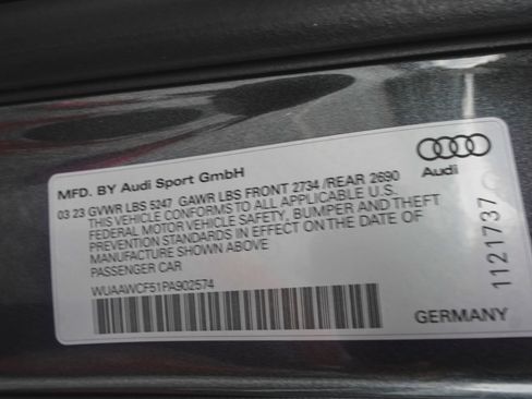 Used 2023 Audi RS 5 Sportback w/ Black Optic Package image 14