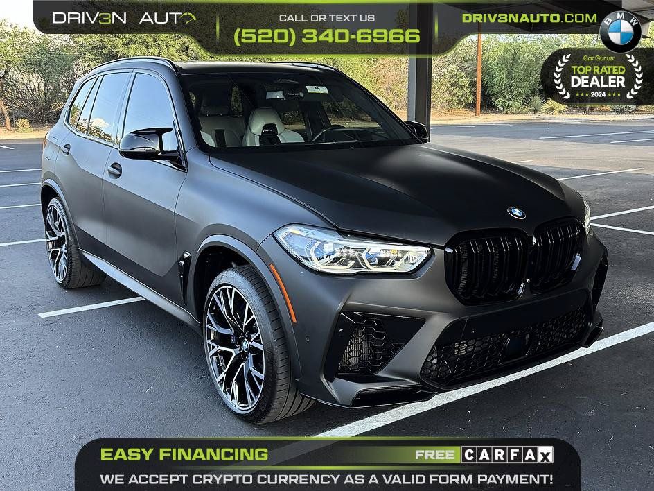 Used 2020 BMW X5 M Competition w/ Executive Package AWD/4WD image 1