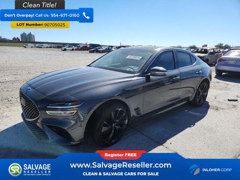 Used 2022 Genesis G70 3.3T w/ Sport Advanced Package image 1
