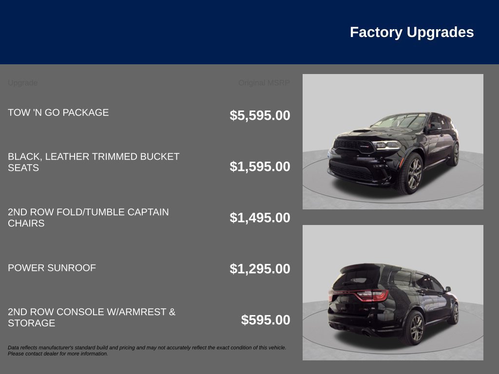 Used 2022 Dodge Durango R/T w/ Tow 'N Go Package AWD/4WD image 8
