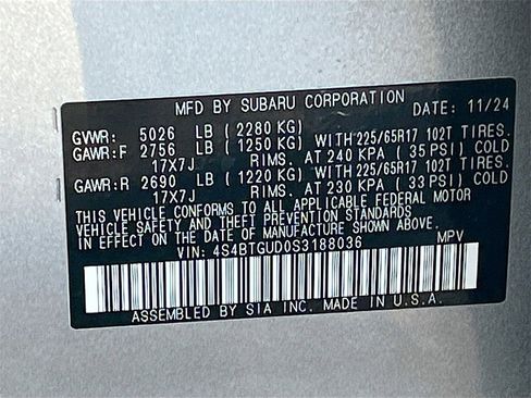 Used 2025 Subaru Outback Wilderness image 34