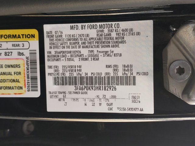 Used 2017 Ford Fusion Titanium FWD image 24
