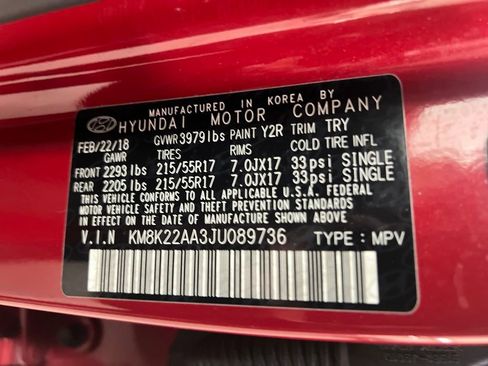 Used 2018 Hyundai Kona SEL image 33