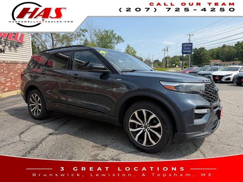 Used 2022 Ford Explorer ST-Line w/ Class IV Trailer Tow Package AWD/4WD image 9