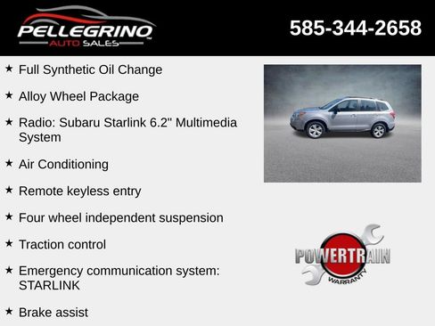 Used 2016 Subaru Forester 2.5i w/ Alloy Wheel Package AWD/4WD image 4