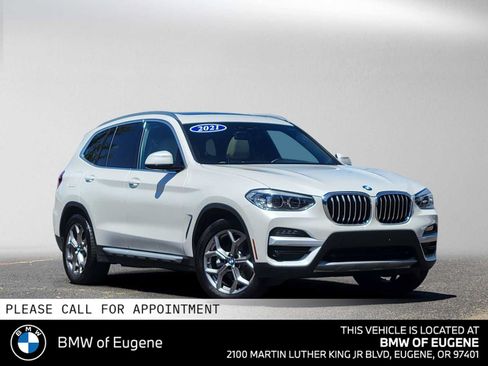 Used 2021 BMW X3 xDrive30i w/ Premium Package AWD/4WD image 1