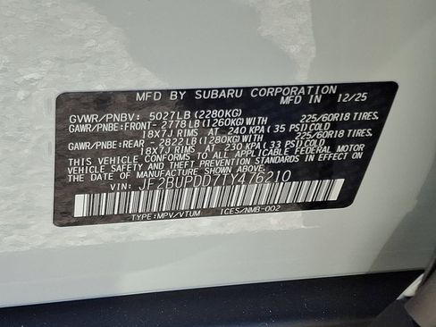 New 2026 Subaru Outback Limited image 11