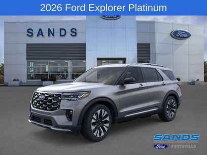 New 2026 Ford Explorer Platinum w/ LUX Leather Package