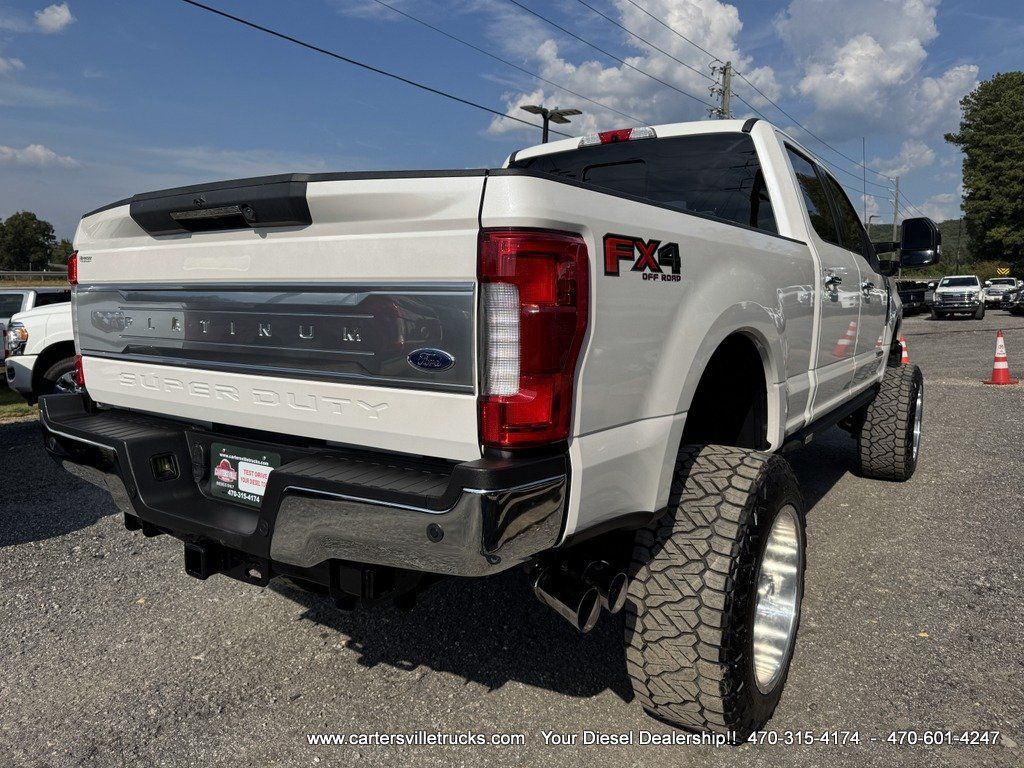 Used 2018 Ford F250 Platinum w/ Platinum Ultimate Package AWD/4WD image 16