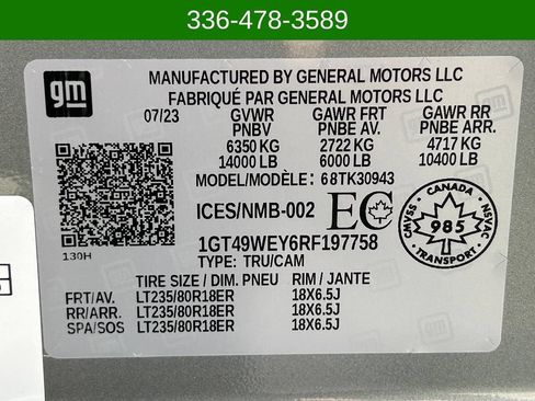 Used 2024 GMC Sierra 3500 Denali w/ Denali Reserve Package AWD/4WD image 14