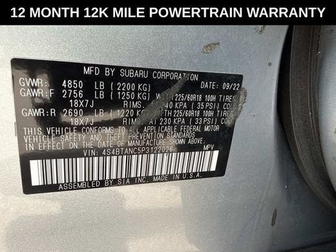 Used 2023 Subaru Outback Limited AWD/4WD image 30