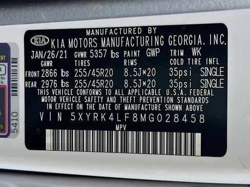 Used 2021 Kia Sorento SX FWD image 12